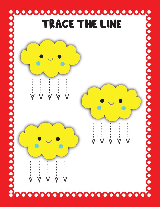 Handwriting Starter Pack – pencil control tracing